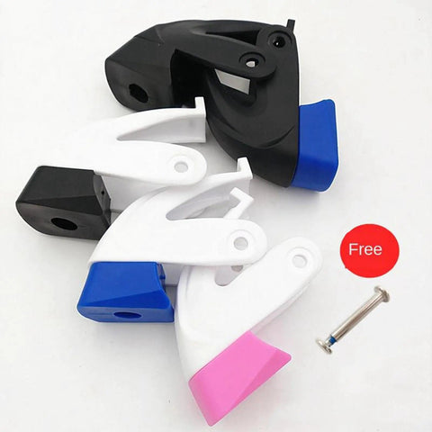 Universal Inline Skate Brake Pad Kit For Stopper Roller Brake Replacement Tough Rubber Build Quick And Easy Install Fits Most Skates Black Finish For Everyday Use, multi-color brake pads and screws displayed