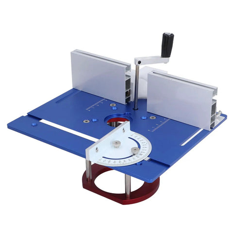 Premium Manual Router Table Lift Base Featuring Smooth Height Adjustment And Knockout Aluminum Build For Serious Shop Upgrades And Gnarly Woodworking Projects With Tight Tolerance Control.