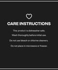 Care instructions for 20oz Ceramic Lined Travel Tumbler With Double Wall Vacuum Insulation And Secure Lid detailing washing and usage tips.