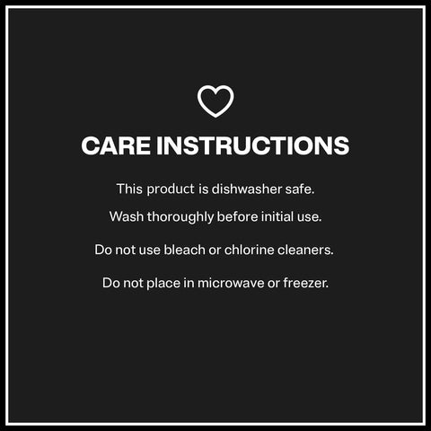 Care instructions for 20oz Ceramic Lined Travel Tumbler With Double Wall Vacuum Insulation And Secure Lid detailing washing and usage tips.
