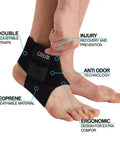 Double Strap Ankle Support For Men And Women Breathable Neoprene Ankle Brace with Adjustable Straps For Running and Basketball