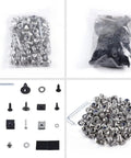 Stainless Steel Front And Rear Fender Hardware Kit for Chevy Universal Pocket Rivet Style Fender Flares Screws And Bolts Easy Install
