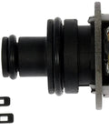 Torque Converter Lock Up Solenoid For Subaru Automatic Transmissions, OE Style Replacement shown in separate solenoid and cap pieces