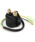 Ignition Coil CDI Box With Voltage Regulator Rectifier Starter Relay Spark Plug Kit Must Have For FourTrax 300 TRX300 TRX300FW 1993 2x4 4x4 Replacement Parts Bundle starter relay shown