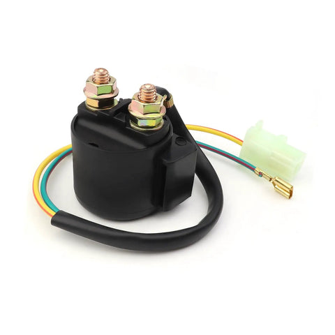 Ignition Coil CDI Box With Voltage Regulator Rectifier Starter Relay Spark Plug Kit Must Have For FourTrax 300 TRX300 TRX300FW 1993 2x4 4x4 Replacement Parts Bundle starter relay shown