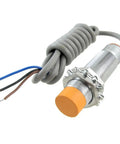 8mm Detecting Distance Inductive Proximity Sensor Cylinder Type NPN Normally Open DC 6 To 36V Proximity Switch For Automation DIY Projects