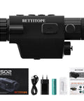 Beefed Up Thermal Imaging Monocular With 256x192 IR Resolution, 13mm Lens, 50Hz Night Vision, wireless connectivity package contents