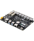 Intel Core i3-10110U Mini PC With Dual 10G SFP Plus And Six 2.5GBE LAN Ports PCB showcasing ports and components.