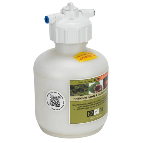 Three Quarter Inch Hose Bib And Drip Fertilizer Injector For Low Pressure Garden Feeding No Fuss Quick Switch Between Hose End Watering And Drip Lines Drip Irrigation Add On GHT Adapter.