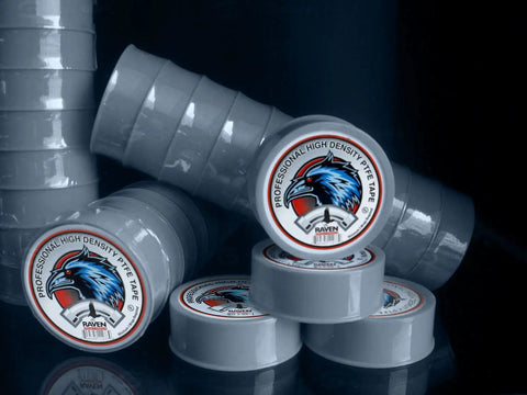 Pro Grade PTFE Thread Seal Tape For Plumbers White Gray Three Quarter Inch By Five Hundred Twenty Inches Pack Of Ten Rolls Leak Proof
