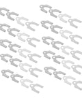 Auto Body Panel Alignment Shims Kit With U Shaped Slotted Washers, 144 Piece Set For Precise Car Door And Body Panel Leveling, shown arranged on white
