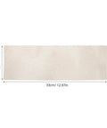 Mica Paper Sheet 13x4 Inches Pro Grade High Temperature Flexible Insulation for Heat Guns and Hot Air Blowers, showing dimensions