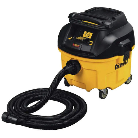 DWV010 HEPA Dust Extractor with Automatic Filter Cleaning, 8 Gallon Capacity, 150 CFM, Portable Shop Vac, front view