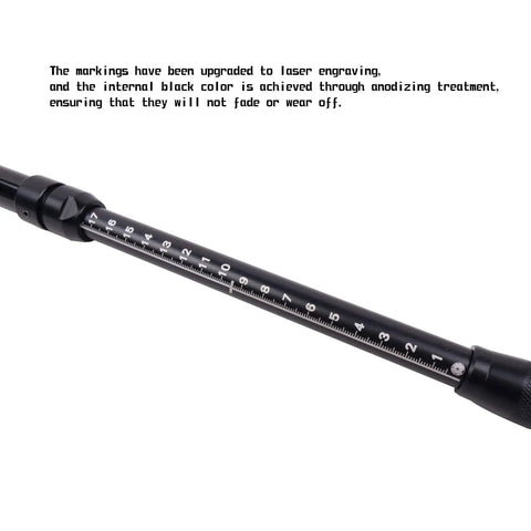Portable Laser Engraved HF Antenna Telescopic 3.5 MHz To 50 MHz Multi Band Whip With PL259 Connector detail showcasing markings