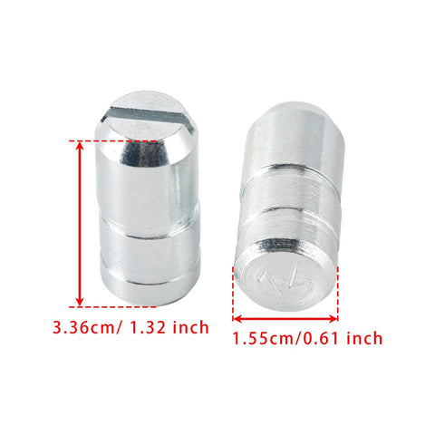 4-Piece Bellhousing Dowel Pin Set 0.625 OD 0.014 Offset 1.328 Inch Length Direct Replacement for Automotive Transmissions