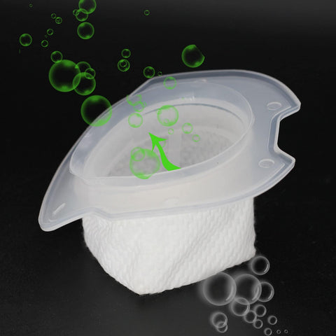 Replacement Vacuum Filters For Swiffer Sweep Vac Compatible With 99196 Part Pack Of 6 showing one filter with foam