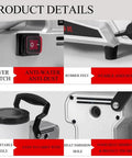 Product details of Badass Portable Airless Paint Sprayer With Hella Smooth 1600 Watt Motor and Adjustable Speeds for fast jobs.