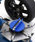 Precision Magnetic Socket Pad Welding Adapter With Robust Aluminum Alloy Construction For Frame Guide Rail Setup ensures secure alignment on tire machine.