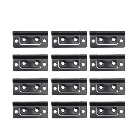 Rotating Concealed Hinges For Cabinets And Doors 12 Pack Hidden Door Hardware Beefed Up Heavy Duty Interior Hinge Set