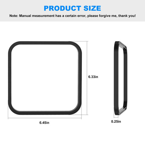 Hayward Pool Pump Gasket Replacement O177 And Lid Gasket Set For Super Pump Models SPX1600S SP1600X SP2600 SP2600X SP2600VSP SP2602VSP SP2603VSP SP26115VSP SP2670010VSP SP2670020VSP Includes 2 Pack black gasket 6.45 x 6.33 x 0.25 in