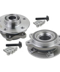2X Wheel Hub And Bearing Assembly Replacement For 2009-2015 Audi A4 A5 A6 A7 A8 Quattro AWD Q5 SQ5 S4 S5 S6 S7 S8 OE Part 4H0498625 513301 BR930817 Front Side Only
