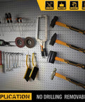 260 Piece Pegboard Hook And Bin Organizer Kit With 17 Hook Types Including Curved Angled And Straight Hooks Plus 12 Pegboard Bins