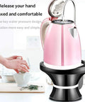 USB Rechargeable Automatic Water Dispenser Pump For 1 To 5 Gallon Jugs, Hands Free Electric Bottle Pump in kitchen setup