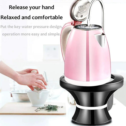 USB Rechargeable Automatic Water Dispenser Pump For 1 To 5 Gallon Jugs, Hands Free Electric Bottle Pump in kitchen setup