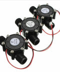 Dope Three Piece Micro Water Turbine Generator Kit DIY Hydro Power, Portable Half Inch Turbine, compact design, front view