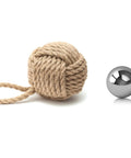 DIY Coin Ring Making Balls Set For Monkey Fist Projects with rope and stainless steel ball