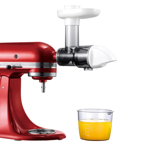 Turn Your Stand Mixer Into A Legit Slow Juicer With This Masticating Attachment, Extract Nutritious Juice From Fruits And Veggies