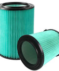 HEPA Filter Replacement Two Pack For Five To Twenty Gallon Wet And Dry Shop Vacuums Compatible With Craftsman 38753 close-up