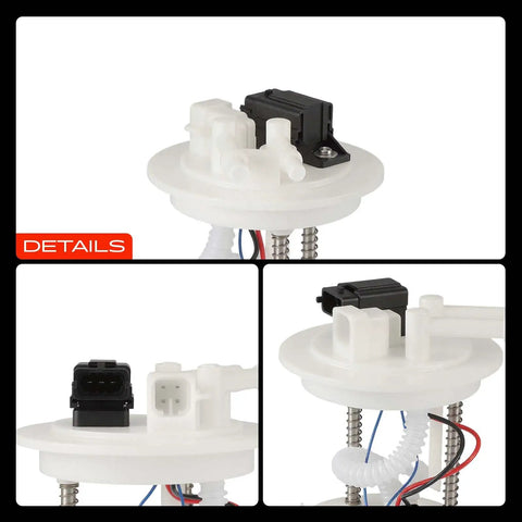 Detail view of Heavy Duty High Flow Electric Fuel Pump Module Assembly With Pressure Sensor for Saturn L100 L200 L300 2001-2005.