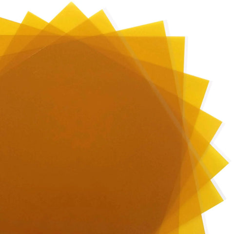 Kapton Polyimide Tape For 3D Printing, High Temp Heated Bed Tape, 12 x 12 Inches, 10 Sheets Per Pack, overlapping sheets