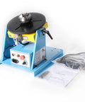 Portable 10Kg Welding Positioner Turntable With 180mm Working Table 0 To 90 Degree Tilt 2 To 20 RPM Rotational Speed 110V