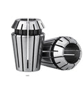 Two metallic collet chucks from ER16 Collet Chuck Kit With ER16 Wrench And Spring Chuck Clamping Tool For Lathe Holder 1 To 10 Mm Set