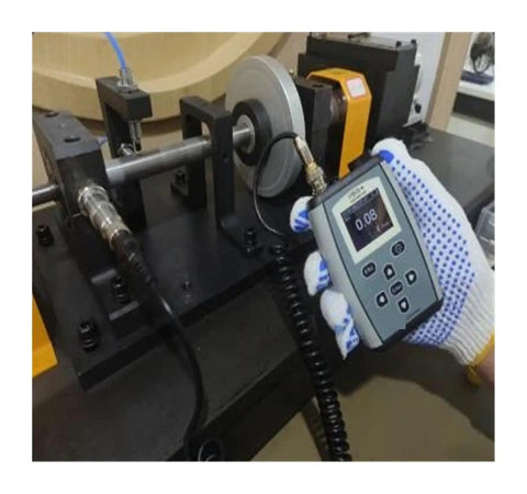 Portable Vibration Meter VIB05 On Site Diagnostic Tool With High Accuracy Plus Minus Five Percent, One Button Quick Read And Clear Digital Display, Lightweight Industrial Vibration Tester For Machinery Maintenance And Diagnostics on motor test rig