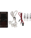 Hella Safe 150W RC LiPo Storage Kit Bulb Discharge Module with wires and bulbs for secure battery storage and performance.