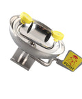 Wall Mounted Emergency Eye Wash Station In 304 Stainless Steel With Double Nozzles And Flip Covers Safety Sign For Lab Factory Office