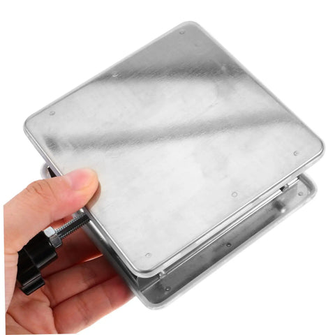 Heavy Duty Laboratory Lifting Platform Stand With Rock Solid Bearing Capacity And Zero Hassle Manual Control Built Tough Stainless Steel Base For Smooth Portable Lab Tasks