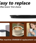 Water Tank Lid Cover Replacement For Vertuo Plus 60oz Coffee Maker shown with images of use, compatible with XN900810 model.