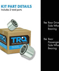 Box and Rear Wheel Bearing Kit For Saab Nine Two X 2005 2006 And Subaru Forester 1998 2008 Impreza 1993 2007 Legacy Dual Rear Bearings