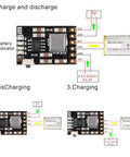 No Cap Needed On This Hella Sharp 6 Pack Of 2A 5V Charge Discharge Integrated Modules With 4 In 1 Lithium Battery Protection And Bright Level Indicator Straight Up Essential For Builds, detailed schematic diagram.