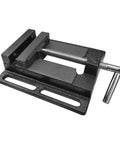 Solid As A Rock Cast Iron Drill Press Vise Features A Ridiculously Sturdy Four Inch Jaw Design And Super Smooth Turning Screw
