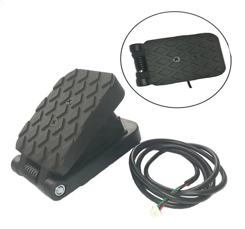 Hall Effect Speed Control Pedal Accelerator For Pwm Modules With Hella Responsive Throttle Curve adjustable tilt sensor and cable for go karts.