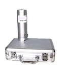 Dialed In Digital Vibrometer Handheld VMC606 Vibration Meter With Portable Calibrator For High Precision Acceleration Sensor Measurements, axle bearing vibration analysis in silver case
