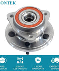 Front Wheel Bearing And Hub Assembly For Jeep Wagoneer Wrangler Budget Friendly Fit 1990 1995 1997 1998 Cherokee 4x4