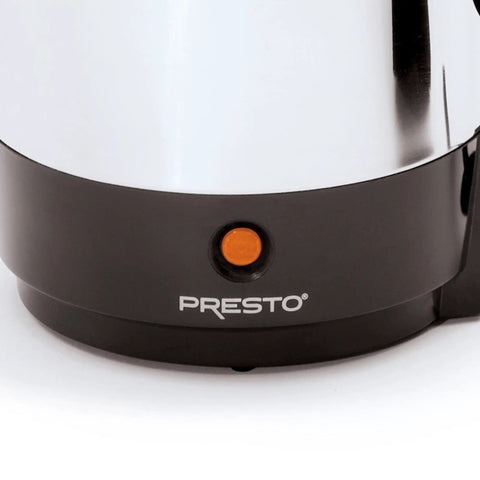 Base of Stainless Steel Electric Coffee Percolator With 12 Cup Capacity, Easy Pour Spout, Stay Cool Handle, Fast Brew Time For Rich, Bold Coffee Every Morning For Home Use