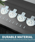 4 Pieces Sliding Closet Door Rollers Set With Eight Screws For Top Hung Wardrobe Sliding Doors Hardware Includes Two Roller Types