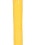 Heavy Duty Removable Steel Pipe Safety Bollard 42 Inch Tall Killer Vehicle Barrier for parking lot use with yellow coating.